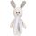 Мягкая игрушка Beastie Toys, заяц с белым шарфом