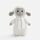 Мягкая игрушка Beastie Toys, овечка с белым шарфом