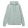 Толстовка с капюшоном унисекс Hoodie, серо-зеленая, размер S