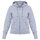 Толстовка женская Hooded Full Zip серый меланж, размер XXL