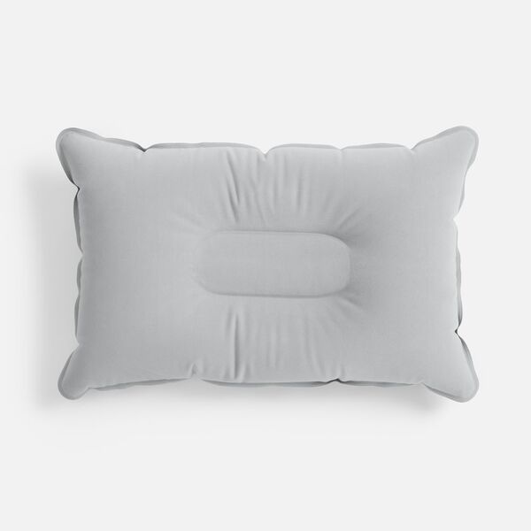 Надувная подушка Pillowish, серая